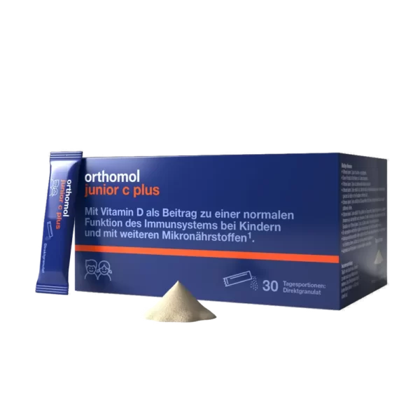 Orthomol Junior C Plus (гранули прямої дії зі смаком малини та лайму)