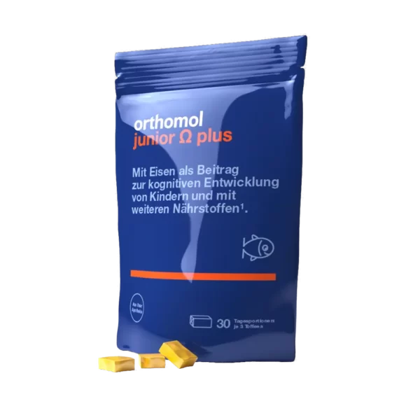 Orthomol Junior Omega Plus (жевательные ириски)