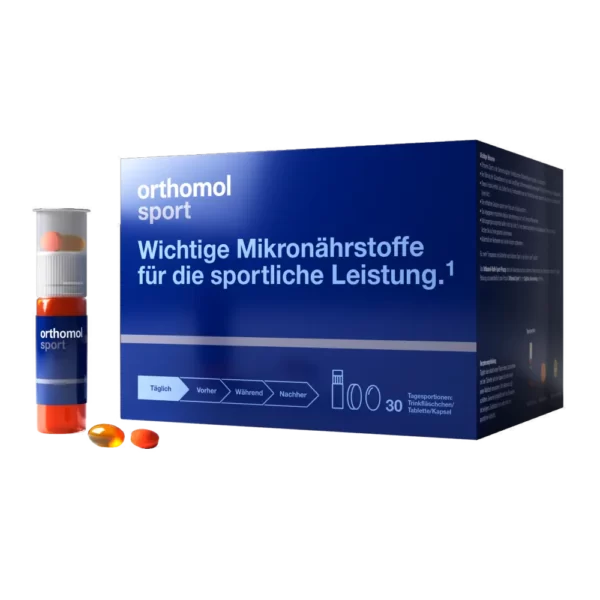 Orthomol Sport (питна суспензія-таблетки-капсули)