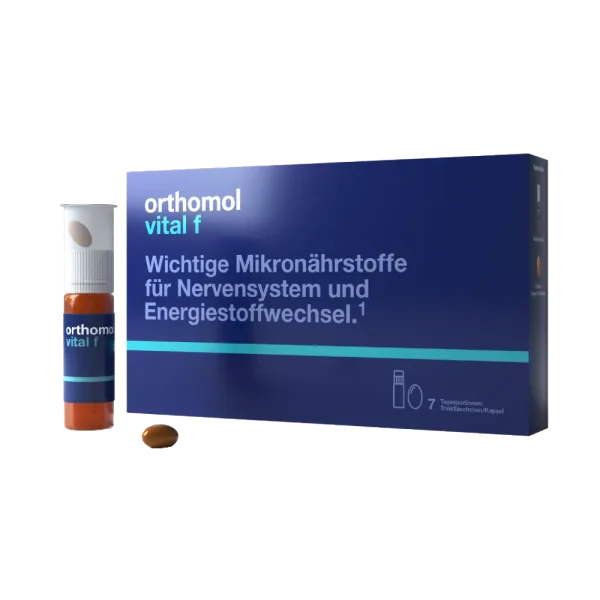 Orthomol Vital F (питна суспензія-капсули)