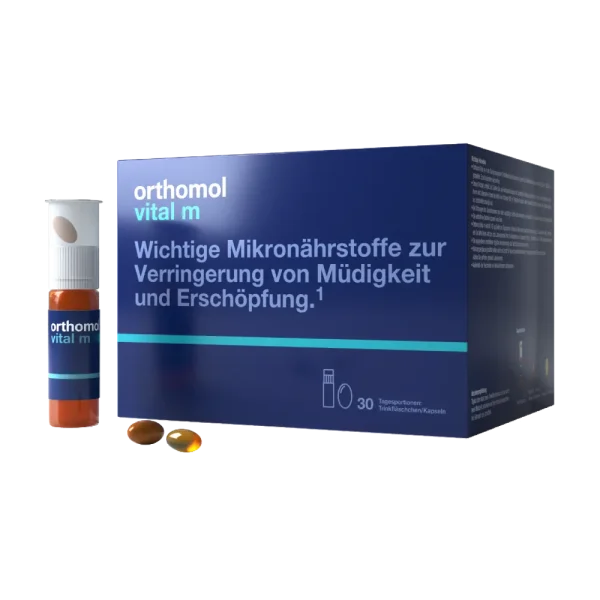 Orthomol Vital M (питьевая суспензия-капсулы)